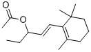 Structure of METHYL BETA IONYL ACETATE