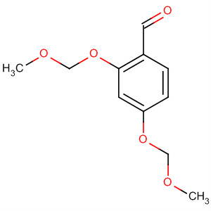 Structure of Benzaldehyde, 2,4-bis(methoxymethoxy)-