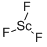 Structure of Scandium trifluoride