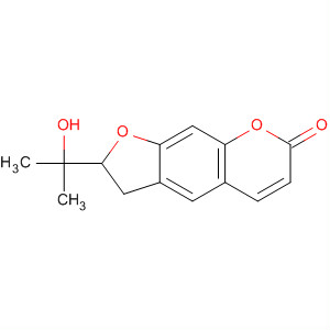 Structure of 7H-Furo[3,2-g][1]benzopyran-7-one,2,3-dihydro-2-(1-hydroxy-1-methylethyl)-