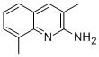 Structure of 2-AMINO-3,8-DIMETHYLQUINOLINE