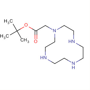 Structure of 1,4,7,10-Tetraazacyclododecane-1-acetic acid, 1,1-dimethylethyl ester