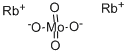 Structure of RUBIDIUM MOLYBDENUM OXIDE