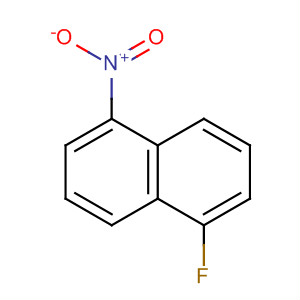 Structure of Naphthalene, 1-fluoro-5-nitro-