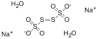 Structure of SODIUM TETRATHIONATE DIHYDRATE