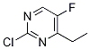 Structure of 2-Chloro-4-ethyl-5-fluoropyrimidine