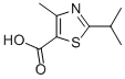 Structure of 2-isopropyl-4-methyl-1,3-thiazole-5-carboxylic acid