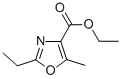 ETHYL 2-ETHYL-5-METHYLOXAZOLE-4-CARBOXYLATE结构式