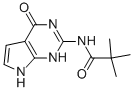 Structure of Propanamide, N-(4,7-dihydro-4-oxo-3H-pyrrolo[2,3-d]pyrimidin-2-yl)-2,2-dimethyl-