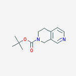 Structure of 2-Boc-1,2,3,4-Tetrahydro-[2,7]naphthyridine