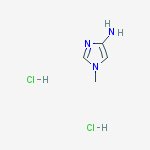 Structure of 1-Methyl-1H-imidazol-4-ylamine dihydrochloride
