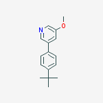 Structure of 3-(4-t-Butylphenyl)-5-methoxypyridine