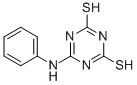 6-苯胺基-1,3,5-三嗪-2,4-二硫醇结构式