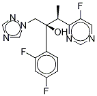Structure of rel-(R,R)-Voriconazole
