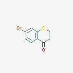 Structure of 7-Bromo-2,3-dihydro-4H-thiochromen-4-one
