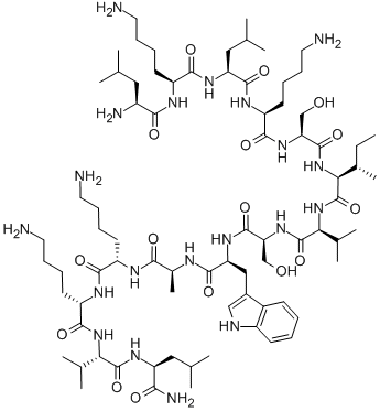 Structure of mastoparan B