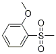 Structure of Benzene, 1-methoxy-2-(methylsulfonyl)-