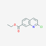 Structure of Ethyl 2-chloroquinoline-7-carboxylate