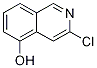 3-chloro-5-isoquinolinol结构式