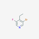 Structure of 3-BroMo-4-ethyl-5-fluoropyridine