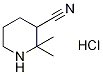 3-Cyano-2-Methyl-2-pipecoline HCl结构式