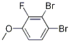 Chemical structure of 3,4-DIBROMO-2-FLUOROANISOLE