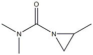 Structure of 1-AZIRIDINECARBOXAMIDE,N,N,2-TRIMETHYL-