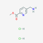 Structure of 5-Aminomethyl-pyridine-2-carboxylic acid methyl ester dihydrochloride