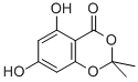 Structure of 5 7-DIHYDROXY-2 2-DIMETHYL-4H-1 3-BENZO&