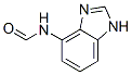 Structure of FORMAMIDE,N-1H-BENZO[D]IMIDAZOL-4-YL-