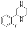 2-(2-氟苯基)哌嗪化合物结构式
