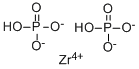 Structure of ZIRCONIUM(IV) HYDROGENPHOSPHATE