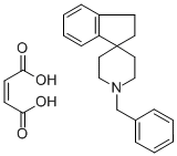 Structure of N-1-BENZYL-3,4-DIHYDROSPIRO[1H-INDENE-1,4-PIPERIDINE] MALEATE