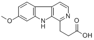 Structure of 7-Methoxy-b-carboline-1-propionic acid