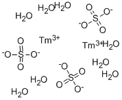 Structure of THULIUM(III) SULFATE OCTAHYDRATE