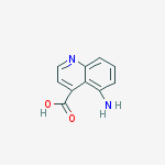 Structure of 5-aminoquinoline-4-carboxylic Acid