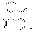 N-(2-benzoyl-4-chloro-phenyl)acetamide结构式