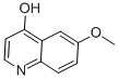 Structure of 4-HYDROXY-6-METHOXYQUINOLINE