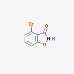 Structure of 4-bromo-1,2-benzoxazol-3-one