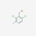2-(Bromomethyl)-1,3-dichloro-4-methylbenzene结构式
