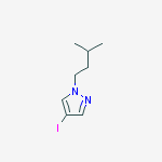 Chemical structure of 4-IODO-1-ISOPENTYLPYRAZOLE