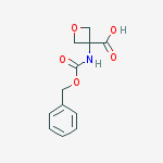 Structure of 3-{[(benzyloxy)carbonyl]amino}-3-oxetanecarboxylic Acid