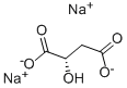 Structure of L-HYDROXYBUTANEDIOIC ACID DISODIUM SALT