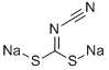 DISODIUM CYANODITHIOIMIDOCARBAMATE结构式