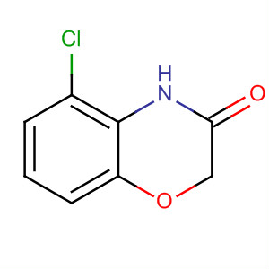 5-氯-2H-苯并[B][1,4]噁嗪-3(4H)-酮结构式