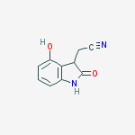 Structure of 2-(4-Hydroxy-2-oxoindolin-3-yl)acetonitrile