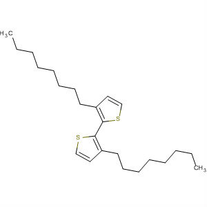 Structure of 2,2'-Bithiophene, 3,3'-dioctyl-