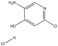Structure of PYRIDIN-4-OL,5-AMINO-2-CHLORO-