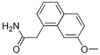 Structure of 2-(7-Methoxynaphthalen-1-yl)acetamide