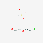 Ethanol, 2-(2-chloroethoxy)-, methanesulfonate结构式